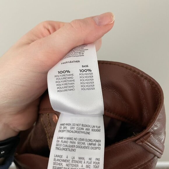 Mother The Mid Rise Dazzler Ankle Pants in Wax On Wax Off Friar Brown Size 26 - Picture 6 of 9